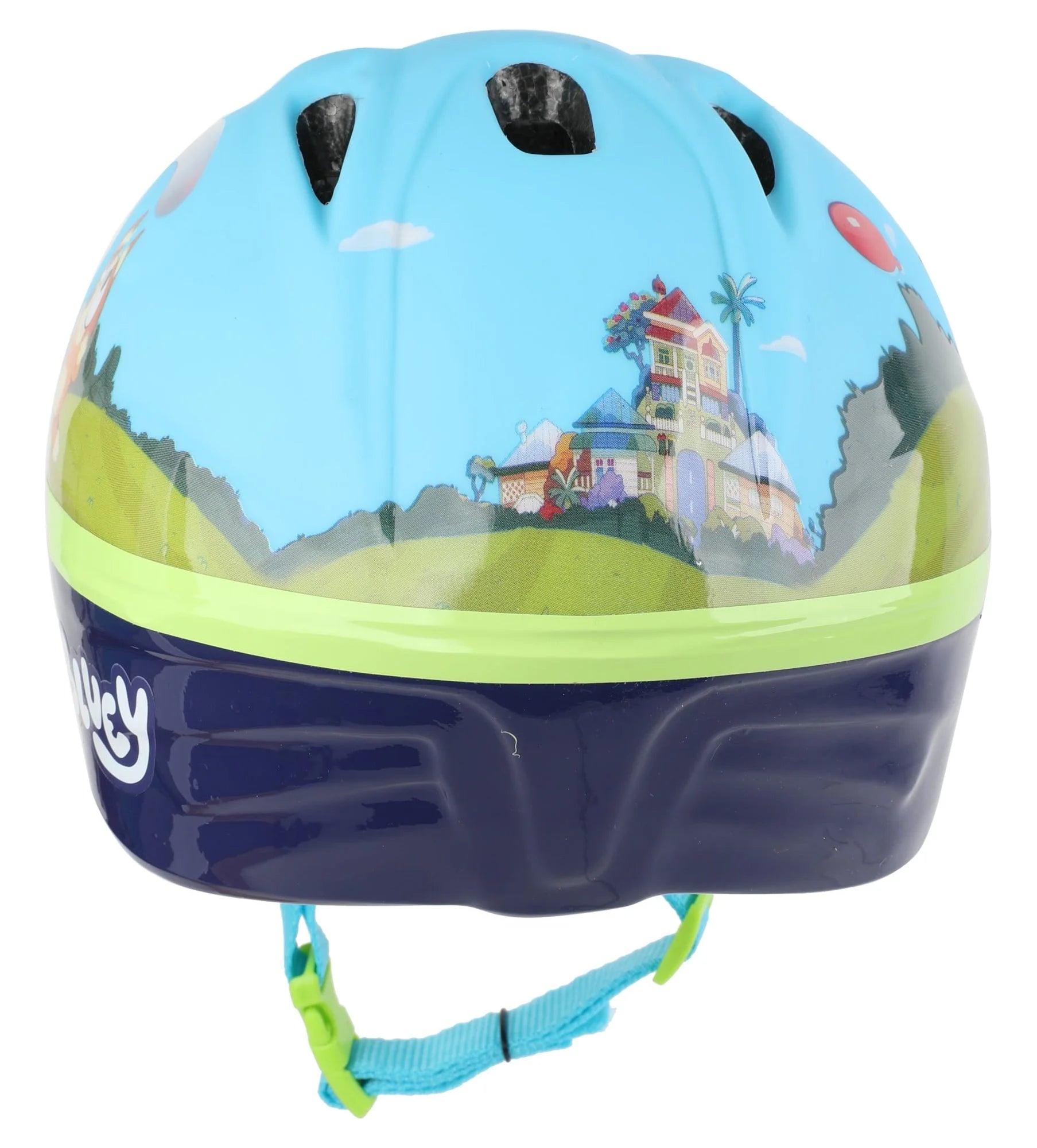 2D Kids Skateboarding, Scooter and Bike Helmet with Impact Resistance, Kids Ages 3+, Blue