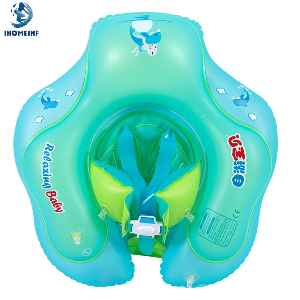 Swimming Ring Inflatable Floating Baby/Kids Swimming Pool Accessories Circle Bathing Inflatable Double Raft Rings Dropshipping