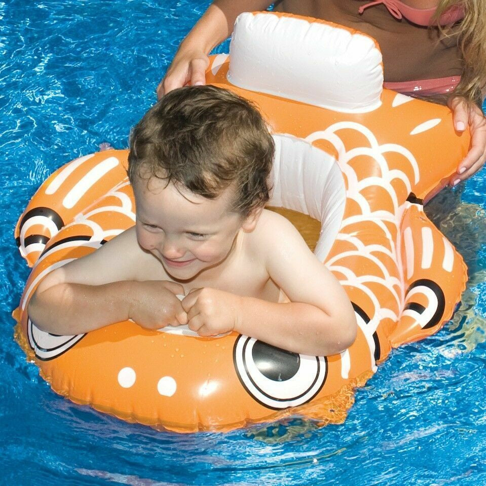 Swimline Water Sports Swimming Pool Kids Inflatable Float Baby Seat Water Toys