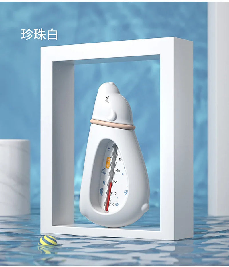 Baby Bath Thermometer for Newborn Small Bear Fish Dolphin Duck Water Temperature Meter Bath Baby Bath Toys Thermometer Bath 1Pc