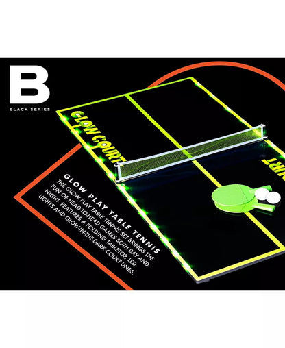 Glow-In-The-Dark 40" Table Tennis Set