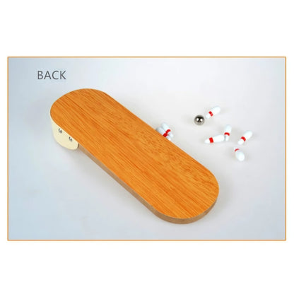 Mini Wooden Bowling Tabletop Game