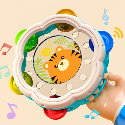 Baby Toys 6 12 Months Musical Instruments Hand Drum Shaking Rattlers Infant Kids Montessori Interactive Music Educational Toys