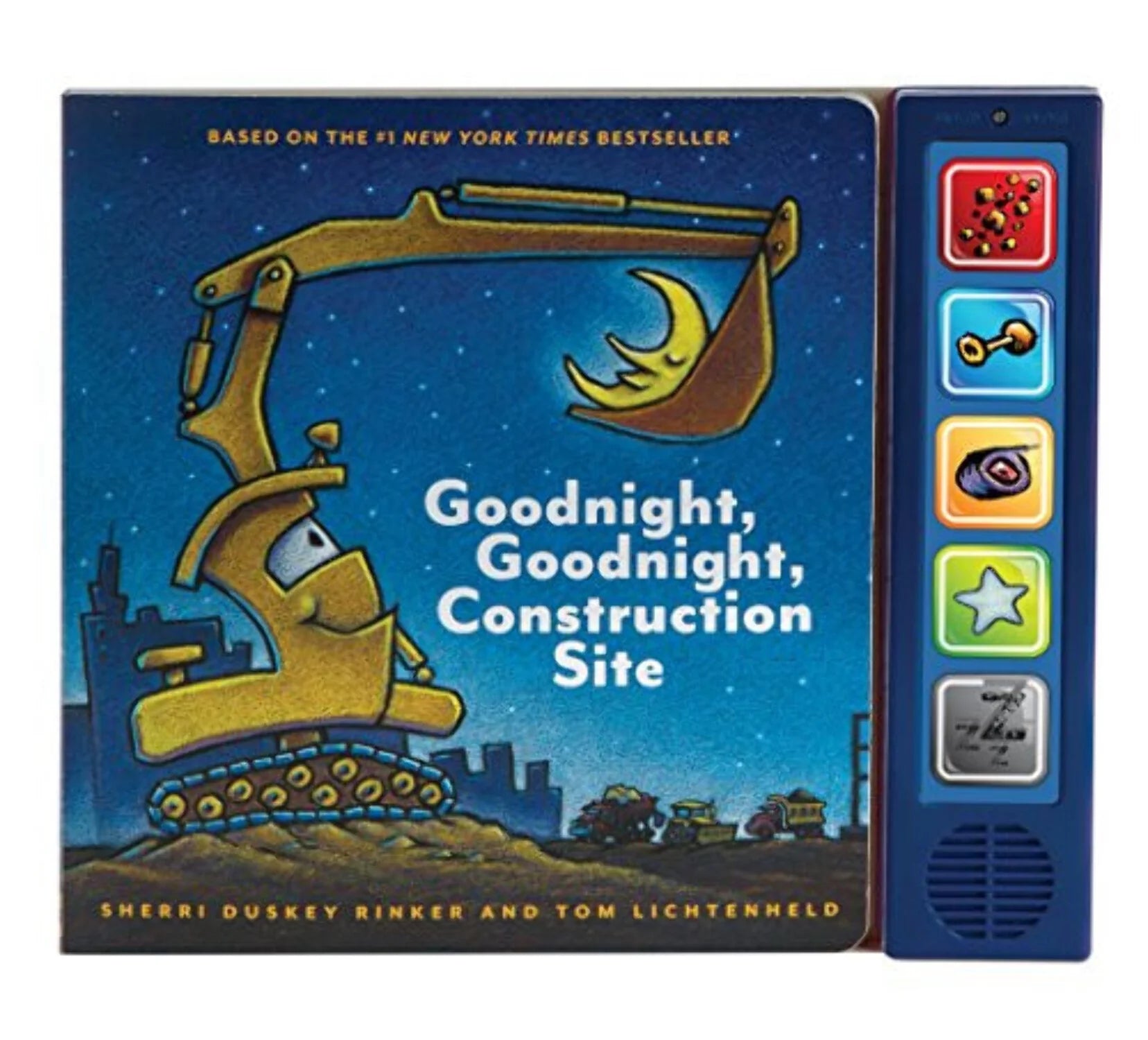 Goodnight, Goodnight, Construc: Goodnight, Goodnight, Construction Site Sound Book : (Construction Books for Kids, Books with Sound for Toddlers, Children'S Truck Books, Read Aloud Books) (Edition 1) (Hardcover)