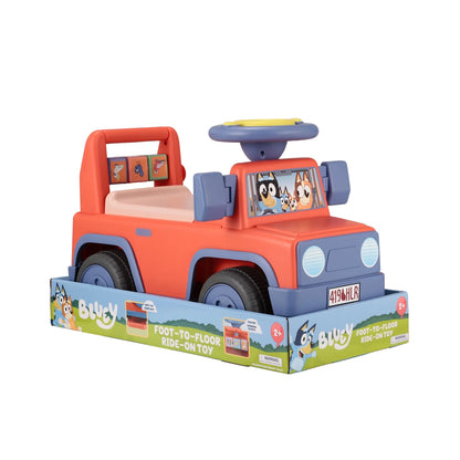 Licensed Interactive Ride-On Push Car for Boys and Girls, Foot-To-Floor, Ages 1-3, Orange