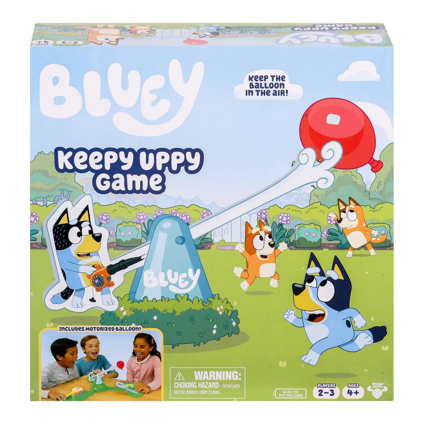 Keepy Uppy Board Game, Kids and Family Game, 2-3 Players, Ages 4+