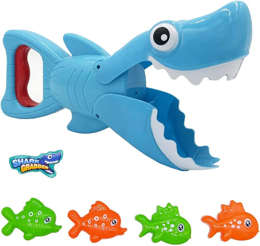 Baby Bath Toys Shark Bath Toys for Toddlers 3 4 5 6 Year Old, Shark Grabber Pool Bathtub Toys for Kids