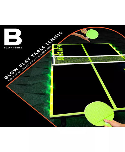 Glow-In-The-Dark 40" Table Tennis Set