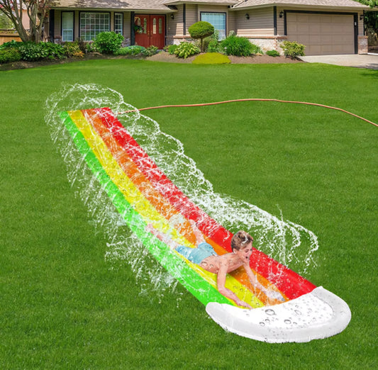 Rainbow Water Slide